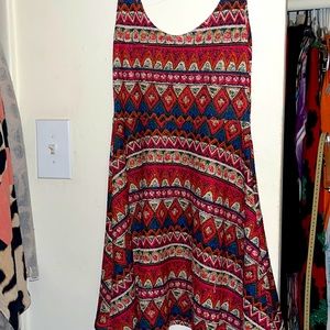 Angie Flowy Summer Bohemian Dress